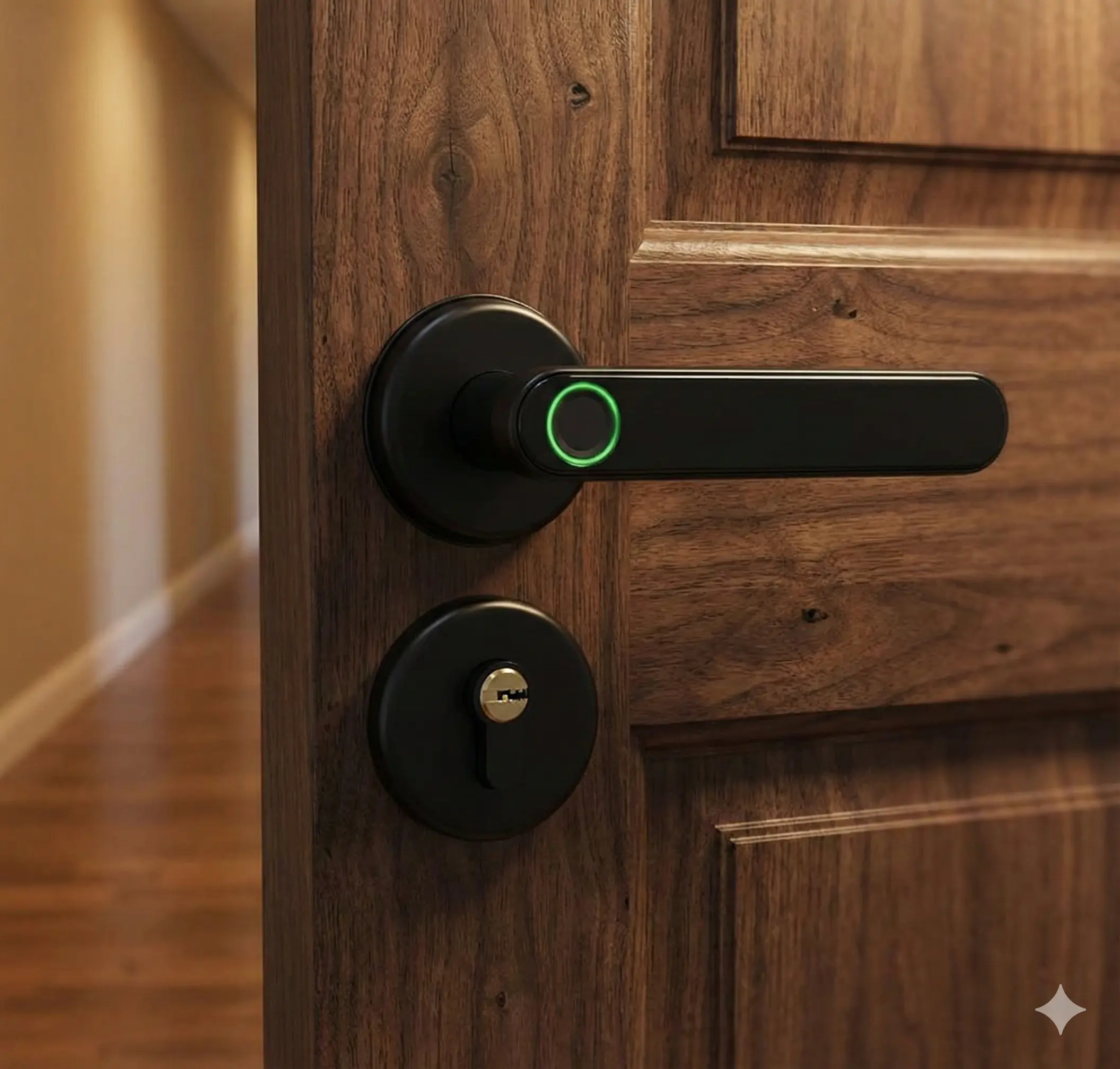 Πρόσβαση με κάρτα κλειδί σε έξυπνη κλειδαριά