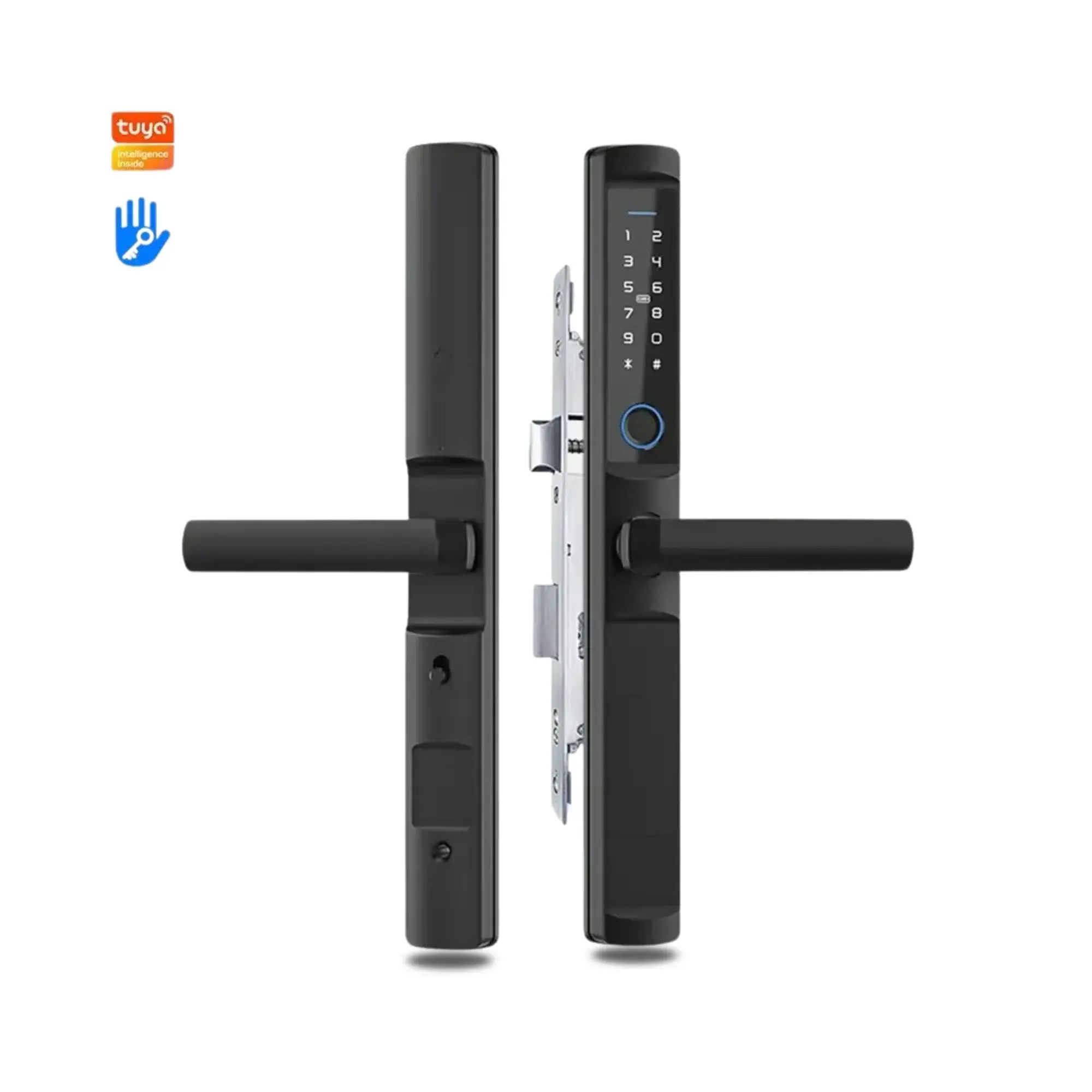 Έξυπνη κλειδαριά EY-393 για Αλουμινένιες Πόρτες - view 4