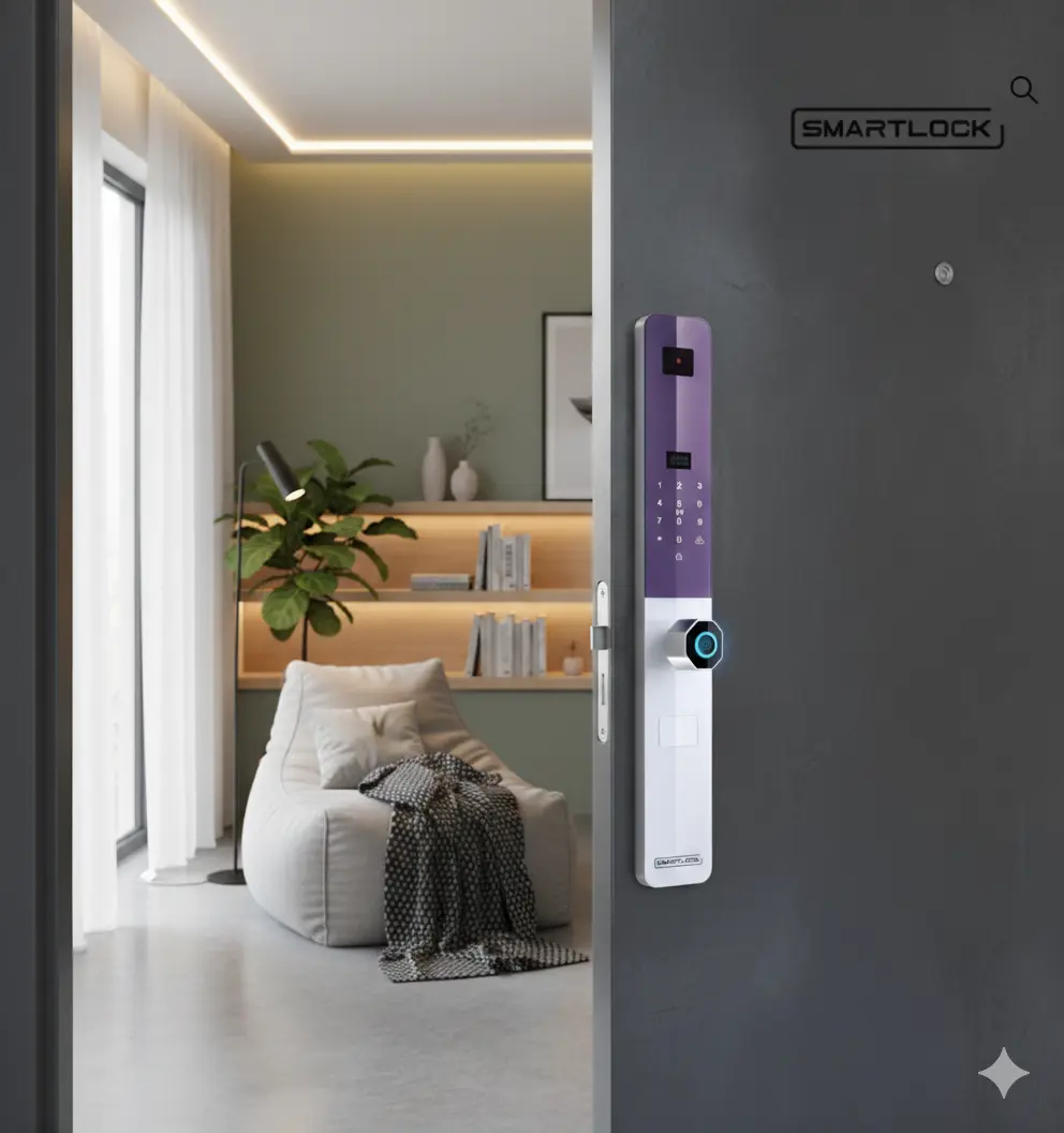 Έξυπνη κλειδαριά EY-K303 με Κάμερα και 3D Face ID - view 6