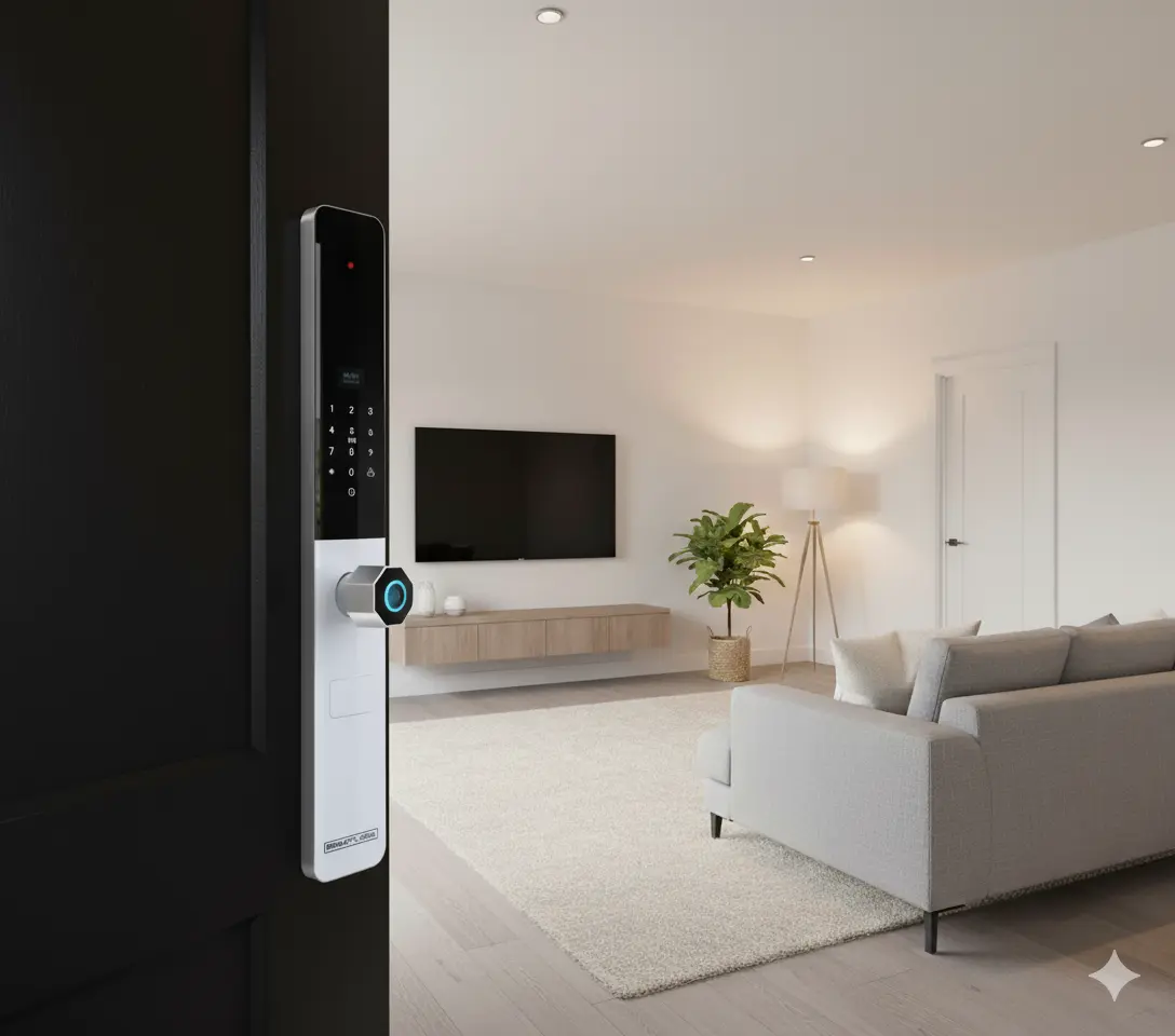 Έξυπνη κλειδαριά EY-K303 με Κάμερα και 3D Face ID - view 7